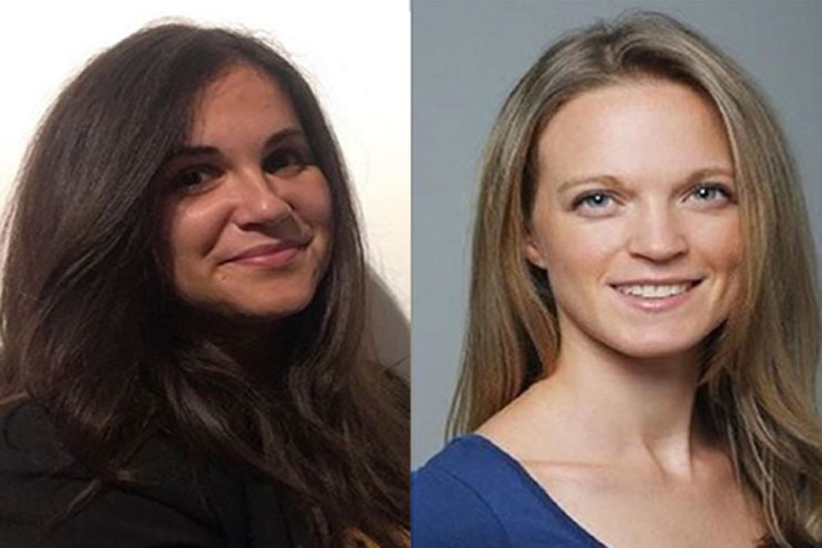 Headshots of Gabriella and Arianna