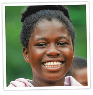A sponsored girl in Africa called Nani