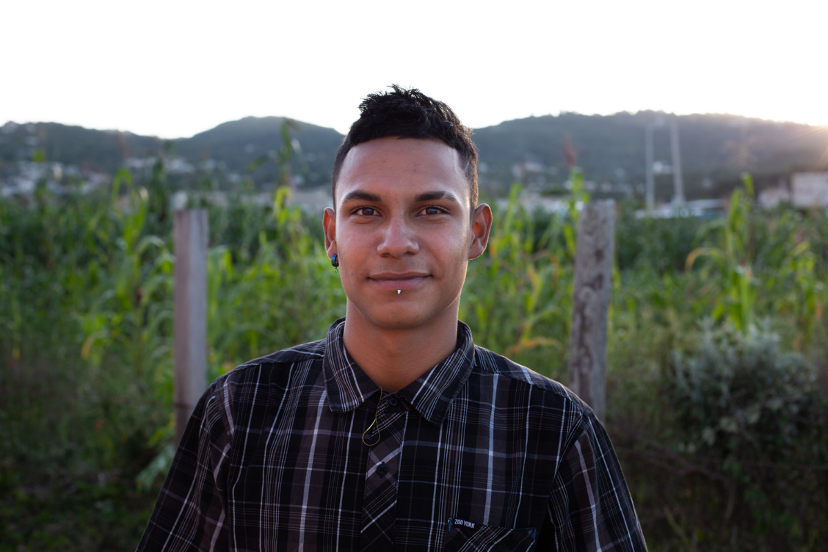 Yusad, who migrated from Honduras to seek stability in Mexico