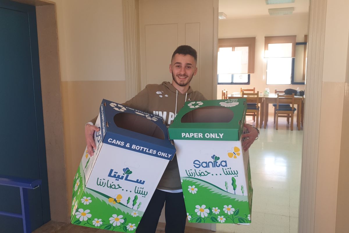 Photo of Michel Rizk, co-founder of the Go Green initiative