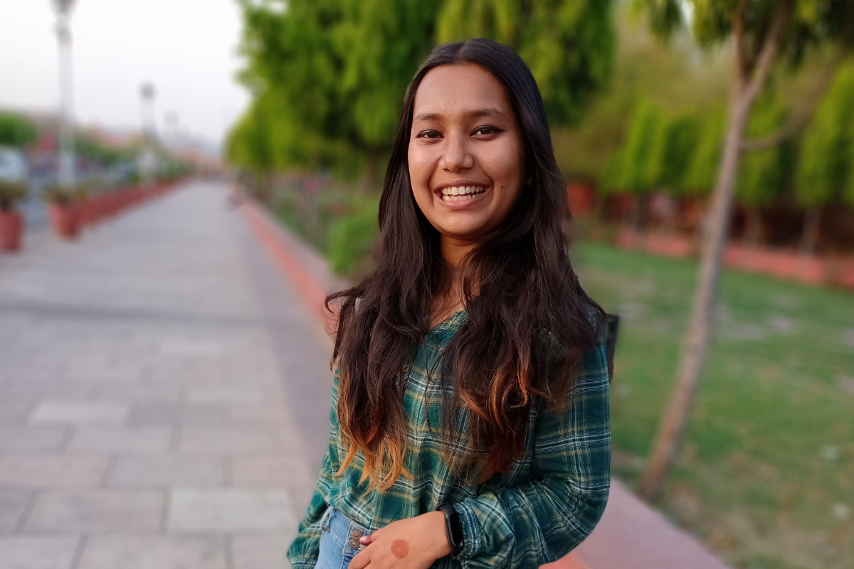 Sneha Bhuyan, who grew up at SOS Children