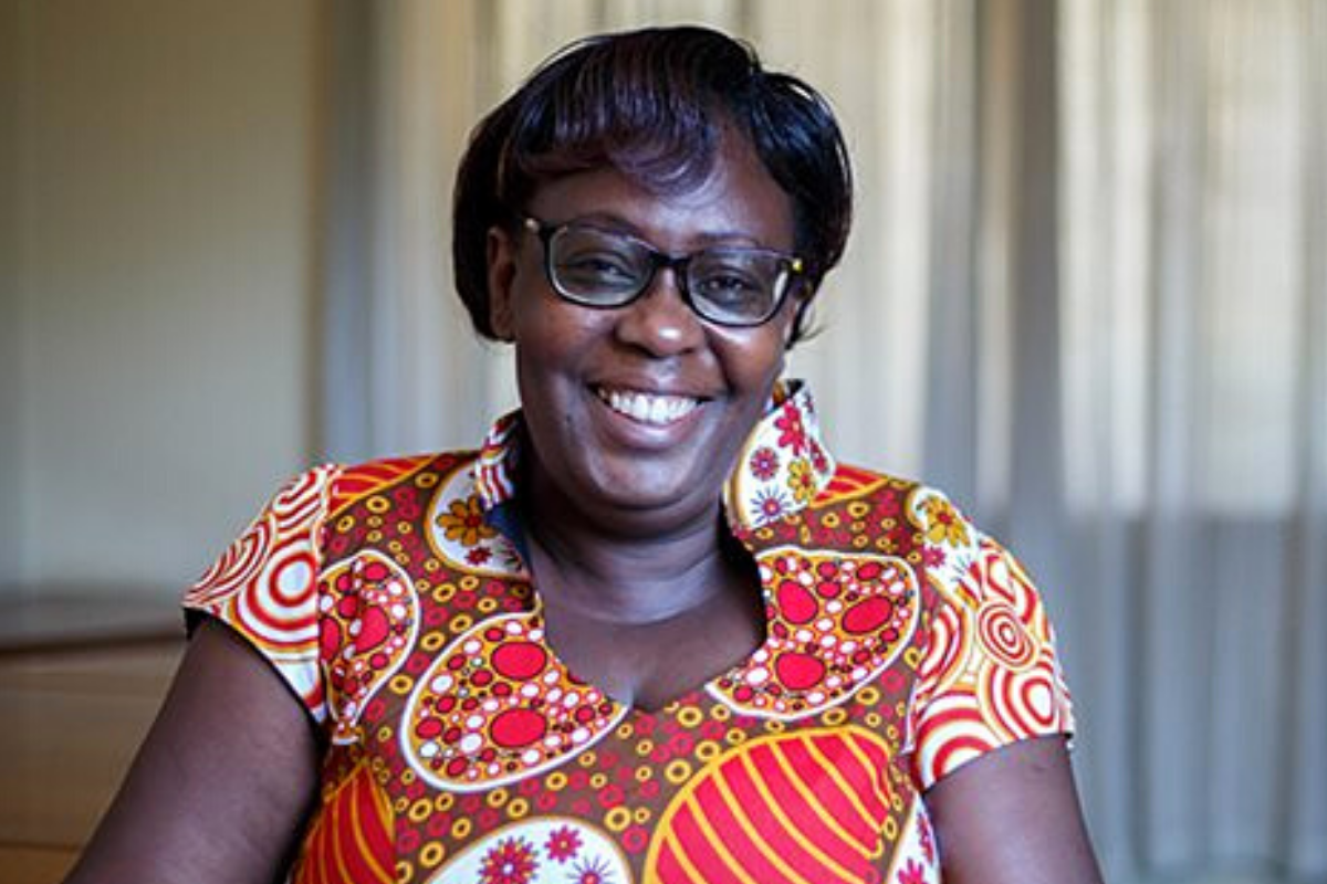 Photo of Josephine Rombo, trained community development counselor at SOS Children