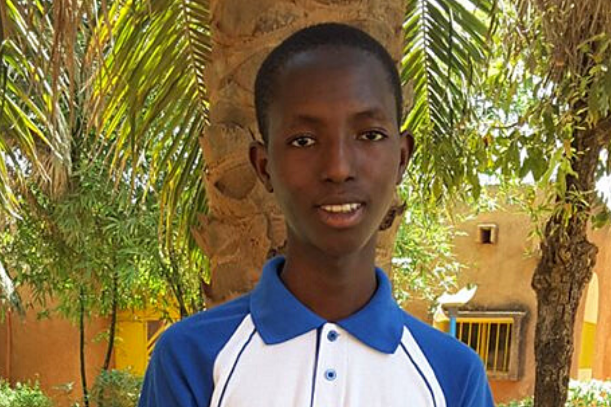 14-year-old Inoussa from SOS Children