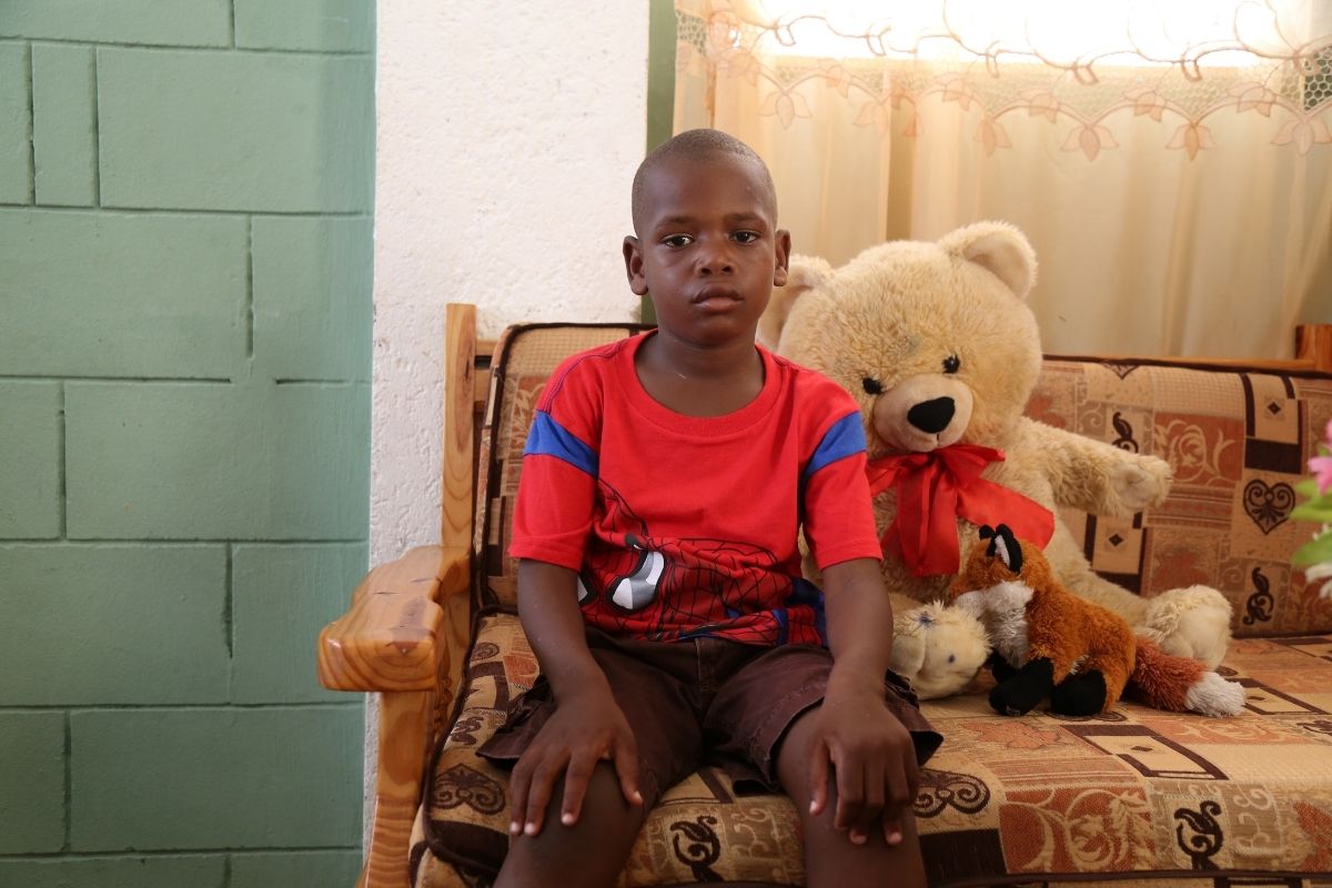 Haitian boy