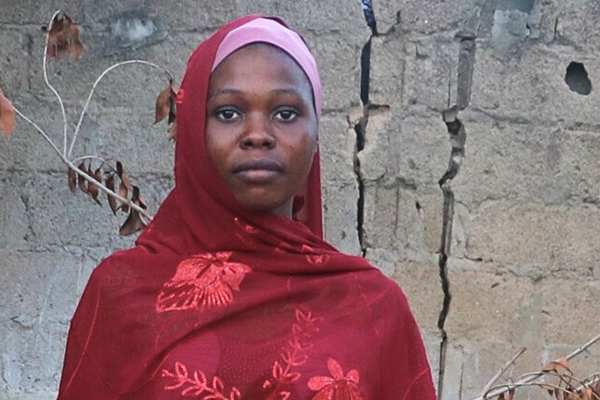 18 year old Zarah tells the story of how her family escaped from flooding in Nigeria.